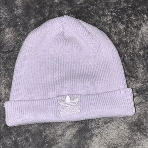 Adidas Originals Trefoil Beanie – Lavender, One Size